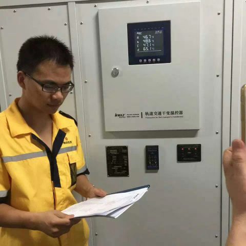 南京地铁轨道交通干变温控器案例